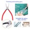 Glass Cutting Tool Kit,Glass Cutters Tools Set with Oil Feed Glass Cutter Glass Running Pliers Breaker Pliers, Glass Cutting for Stained Glass Mosaic Tiles Mirrors,Zipper Package